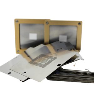 专业定制各规格植球下锡钢网